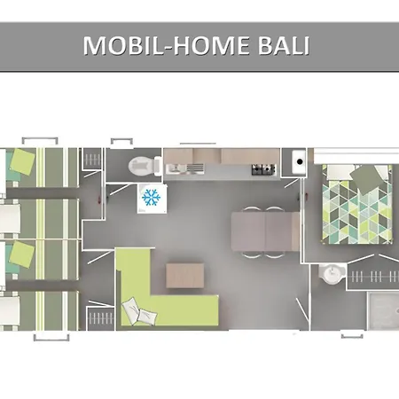 La Bergerie Кемпинг Йер